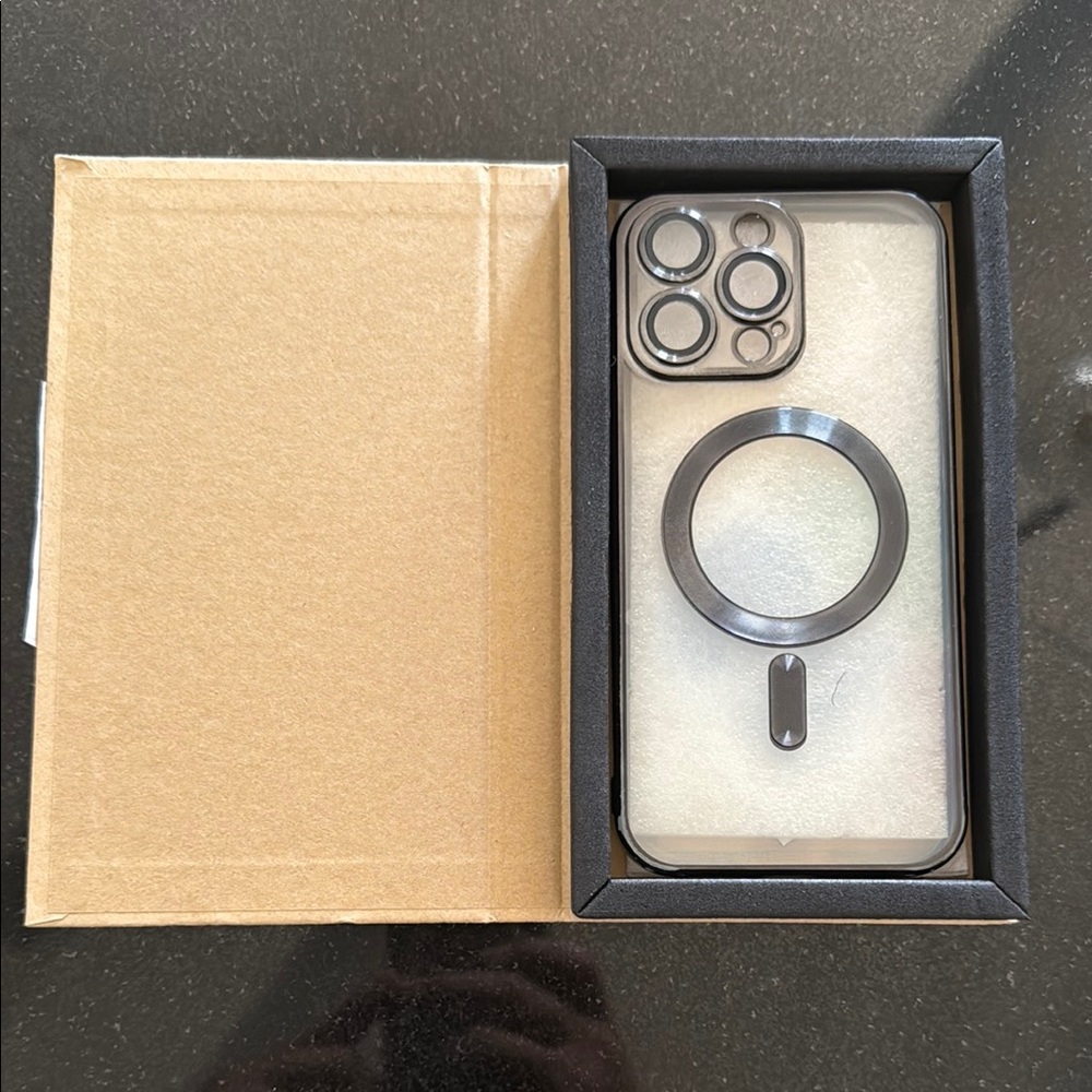 Brown Glass Screen Protector for Cell Phones iPhone 13 Max Pro #579